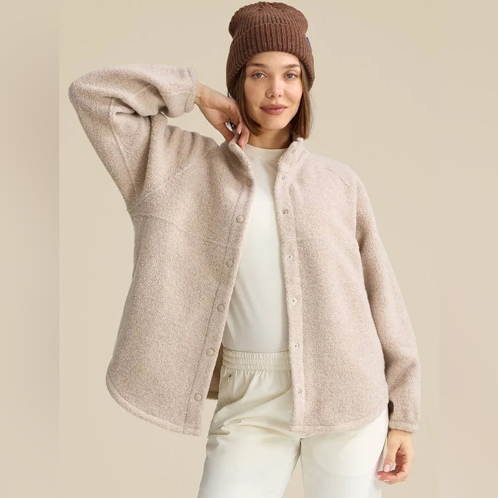 Outdoor Voices / OVE MegaFleece Snap Jacket CL
